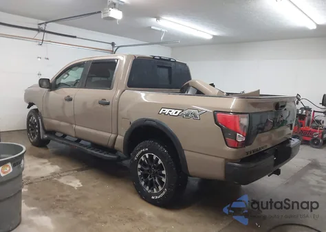 2021 Nissan Titan Pro-4X 4X4 from USA, damaged, VIN 1N6AA1ED4MN502714
